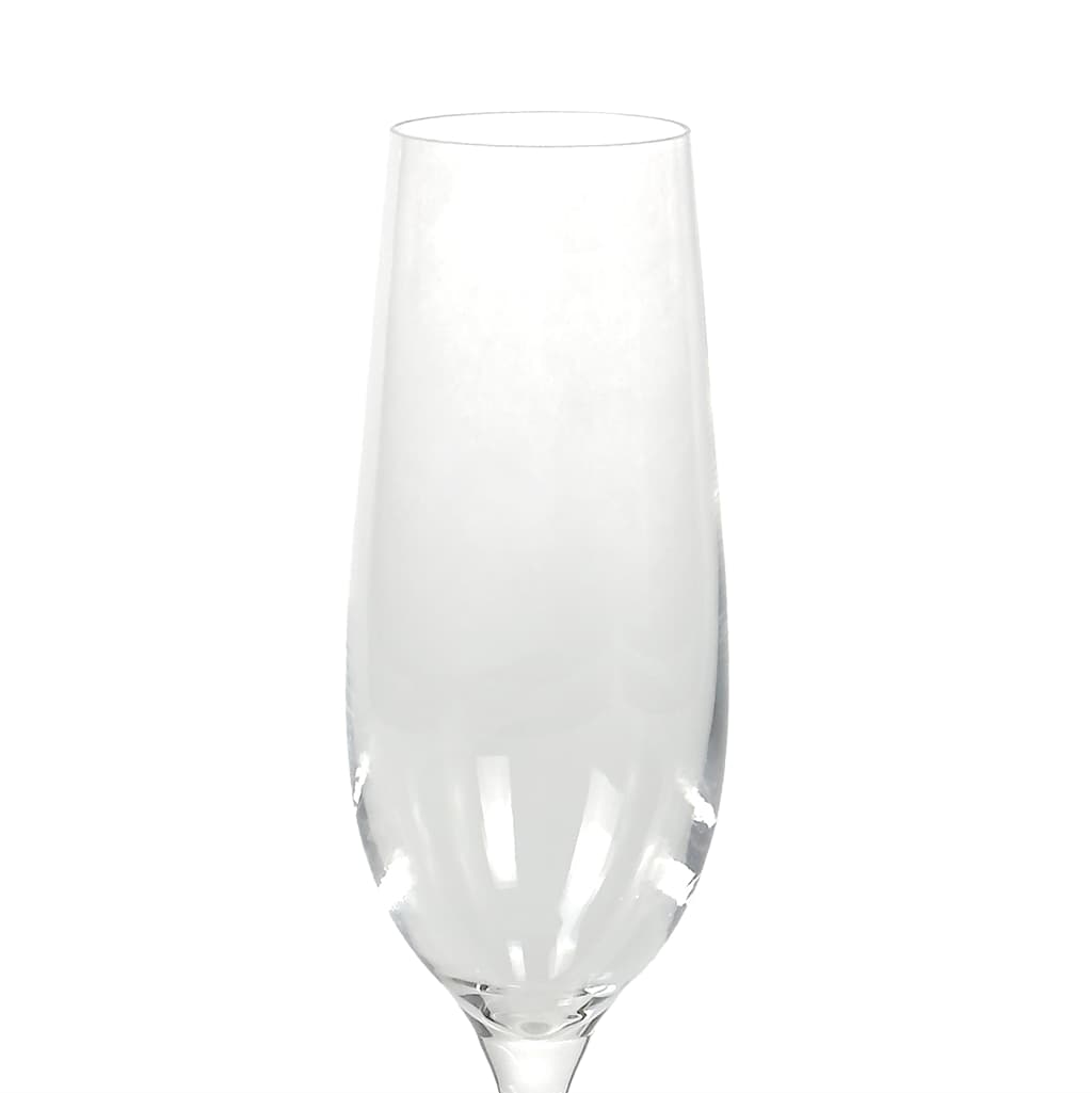 Personalised Crystal Champagne Flute 180ml - Hand Etched - Milestone 18,21,30 to 100