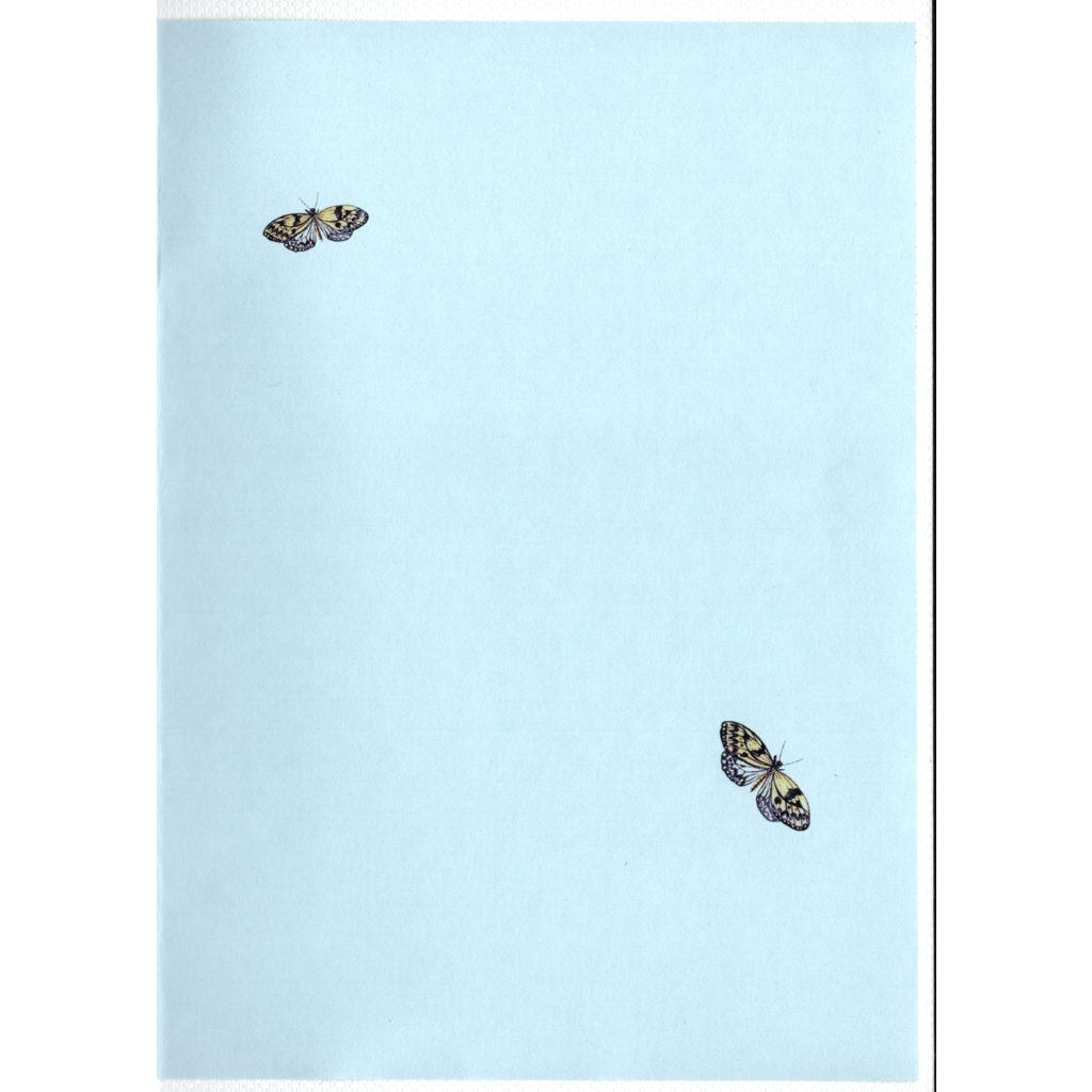 Feeling Blue Floral Sympathy Greeting Card - Design 1
