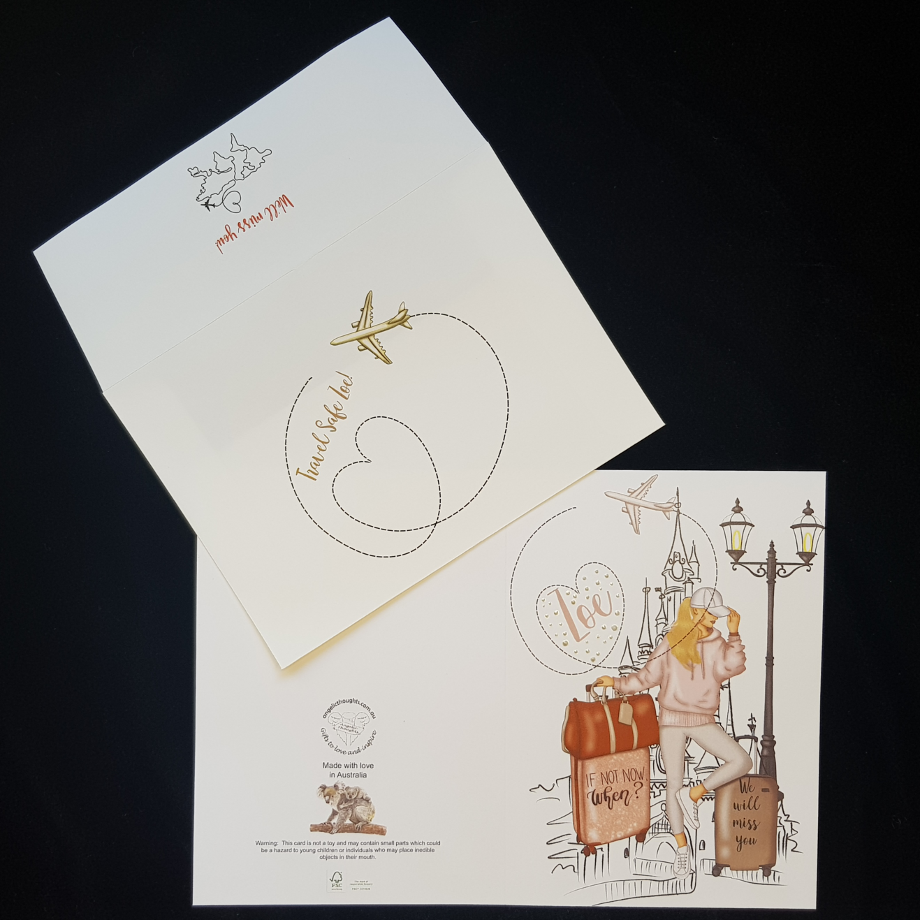 Travel Greeting Card Design 001