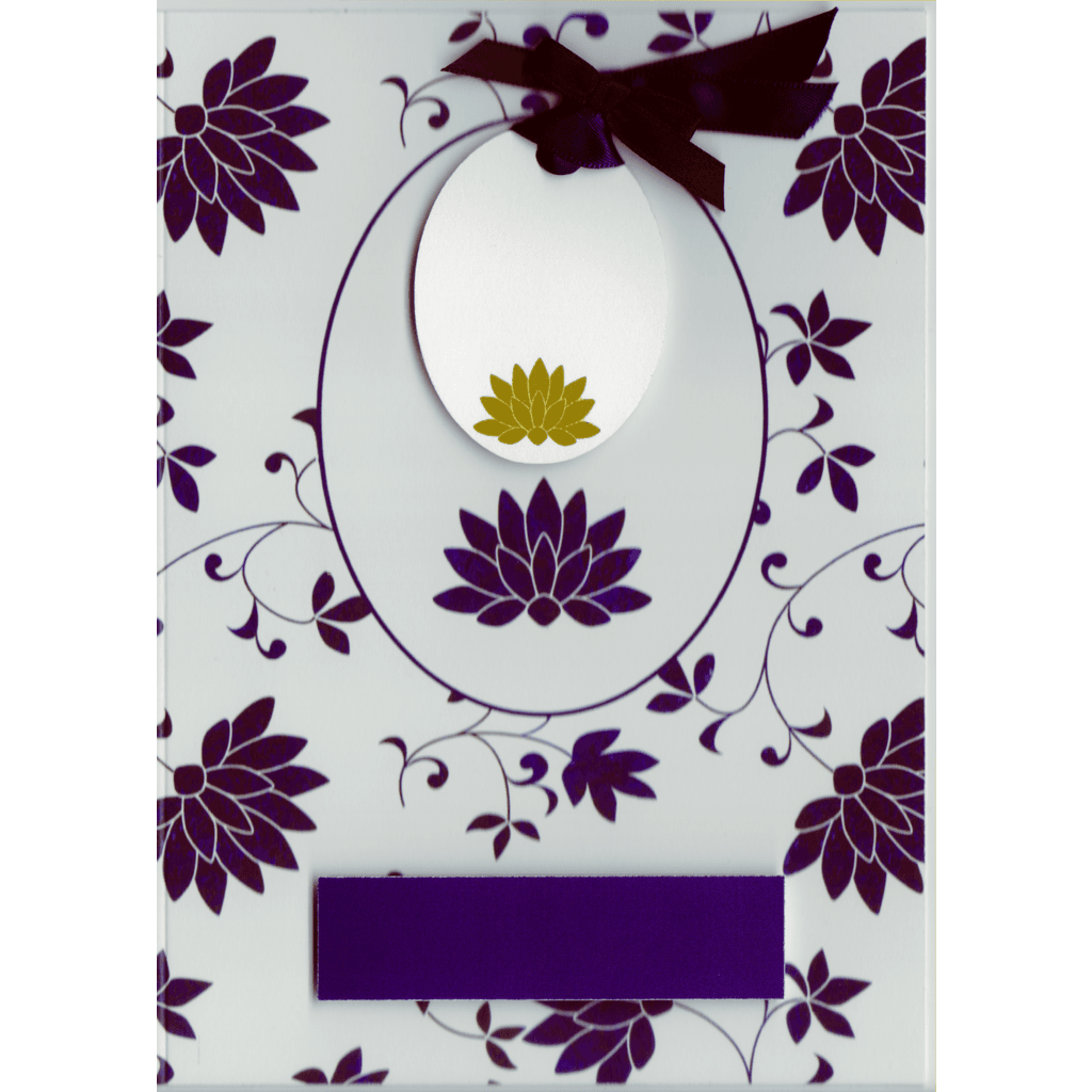 Japanese Style Background Birthday Greeting Card Design 001 – Angelic