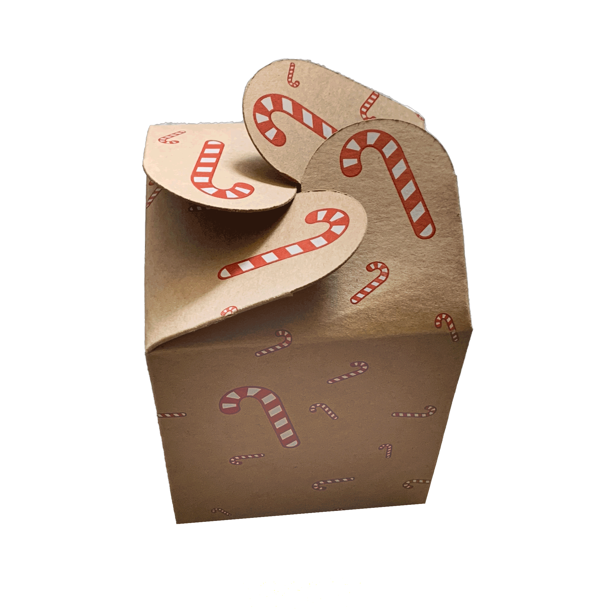Candy Cane Soy Wax Candle - Extra Large - 385gms