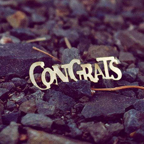 Congratulations
