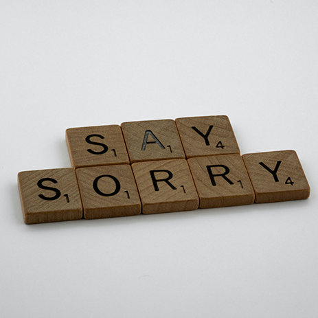 Apologies