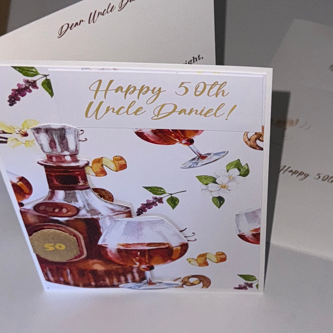 Brandy Bar Flair Greeting Card - All Occasions - 001