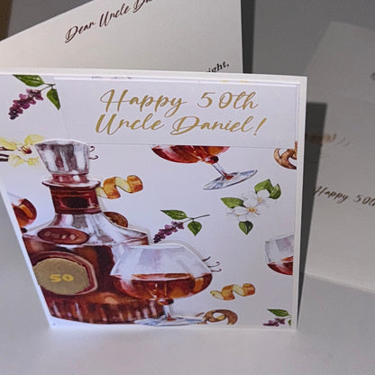Brandy Bar Flair Greeting Card - All Occasions - 001