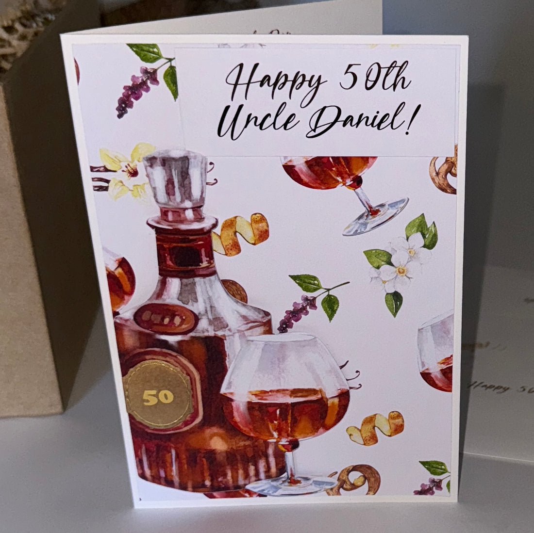 Brandy Bar Flair Greeting Card - All Occasions - 001
