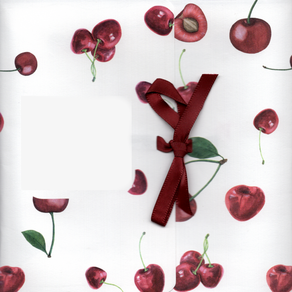 image of front of folder showing blank space for recipients name, and message - choose from anniversary,birthday,congratulations,new home