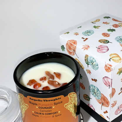 Maple Pumpkin Spice Soy Wax Candle - Medium