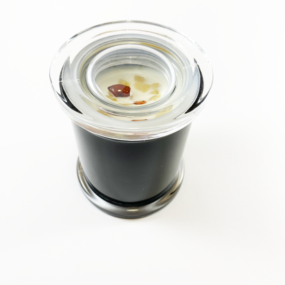 Sandalwood and Vanilla Soy Wax Candle - Medium