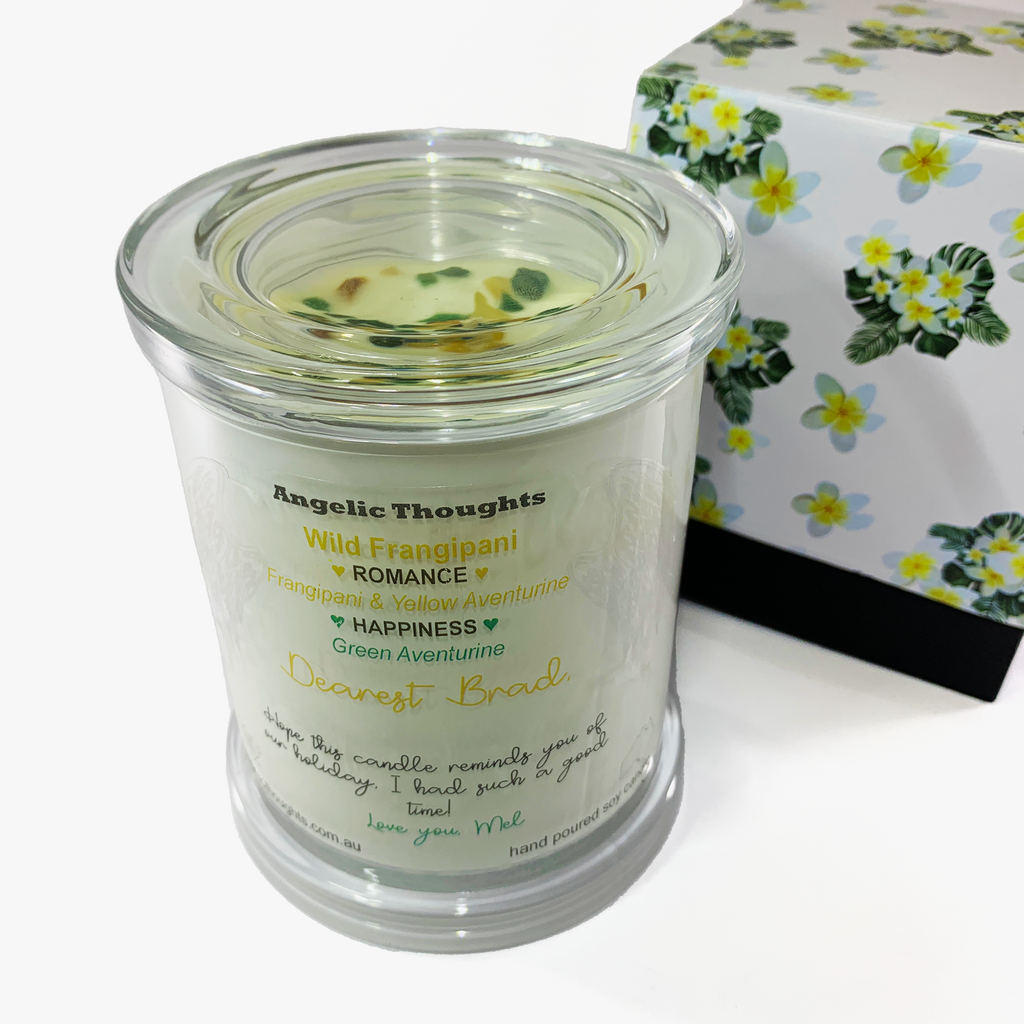 Wild Frangipani Soy Wax Candle - Large