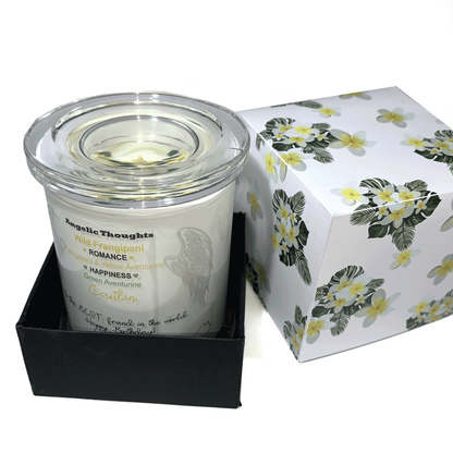 Wild Frangipani Soy Wax Candle - Medium