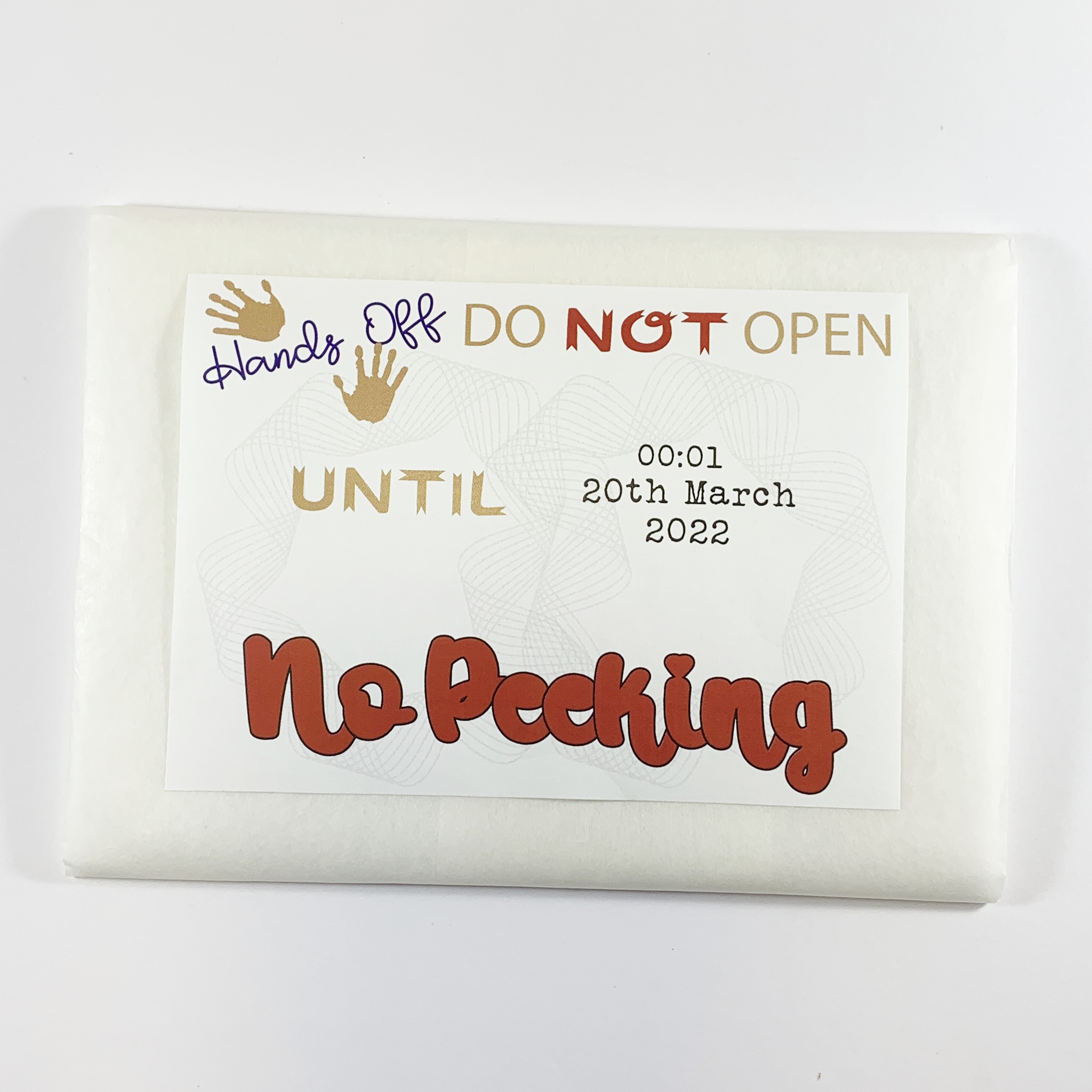 Do Not Open Until