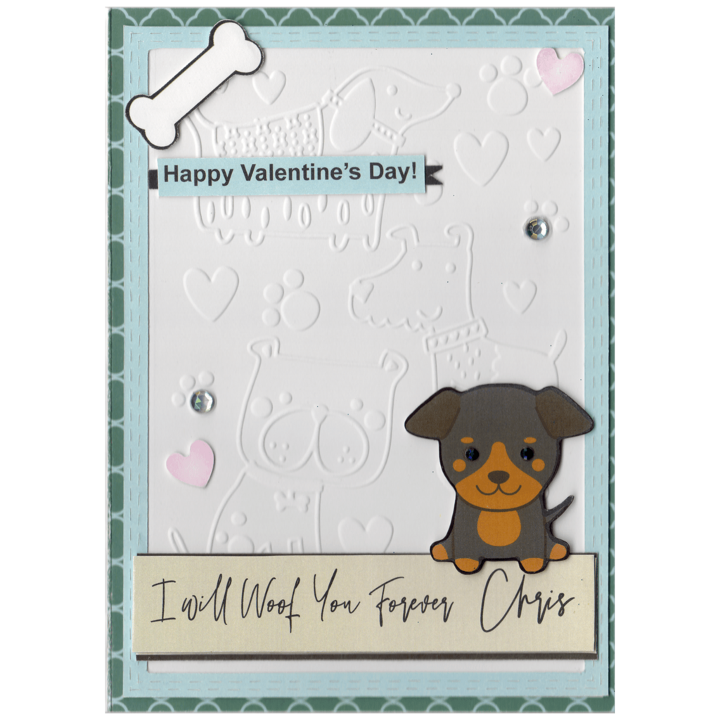 I Woof You - Valentines Greeting Card