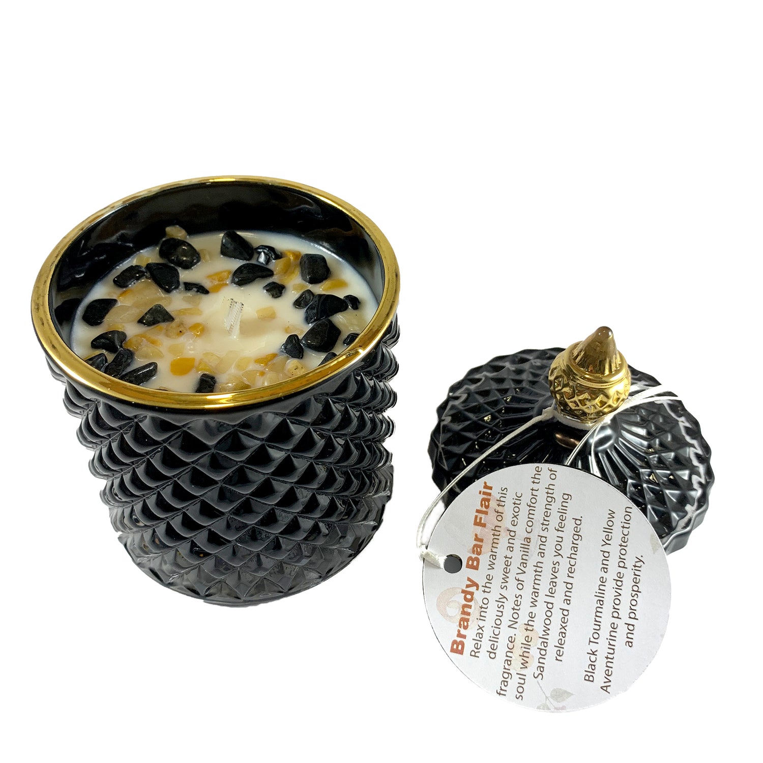 Brandy Bar Flair Art Deco Soy Candle - Standard