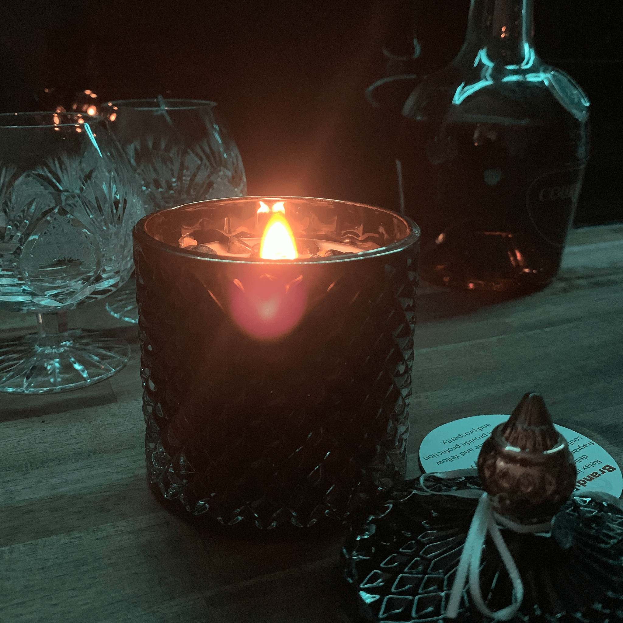 Brandy Bar Flair Art Deco Soy Candle - Standard