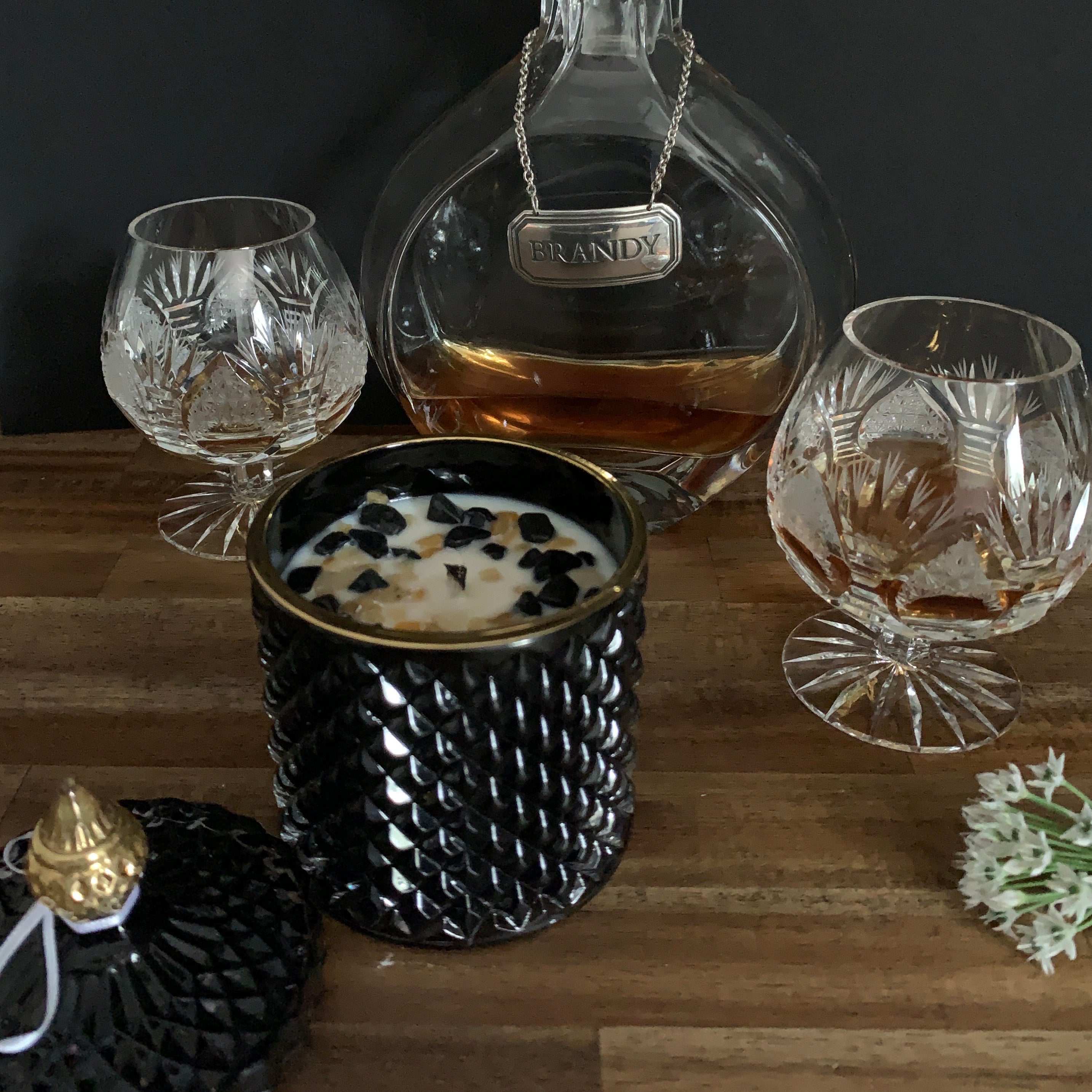 Brandy Bar Flair Art Deco Soy Candle - Standard