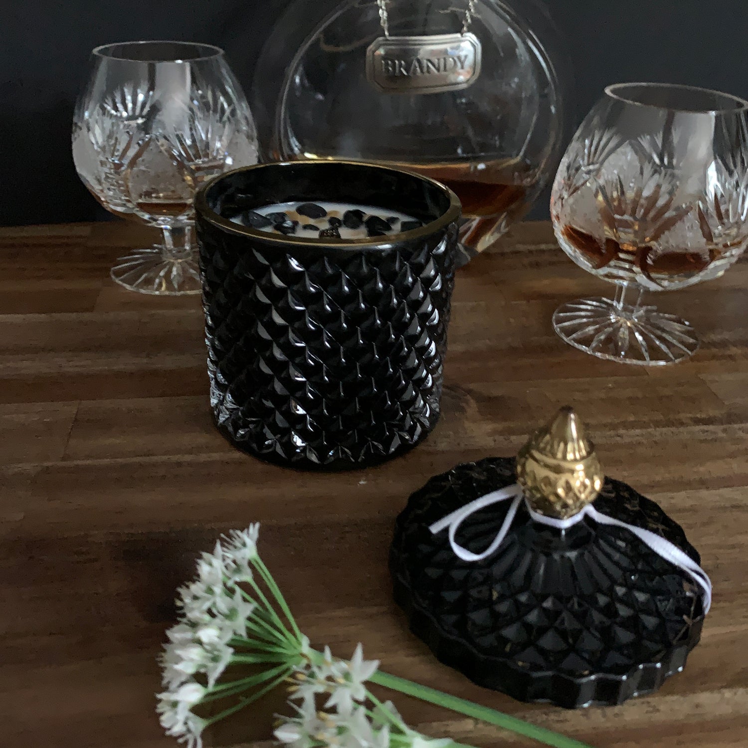 Brandy Bar Flair Art Deco Soy Candle - Standard