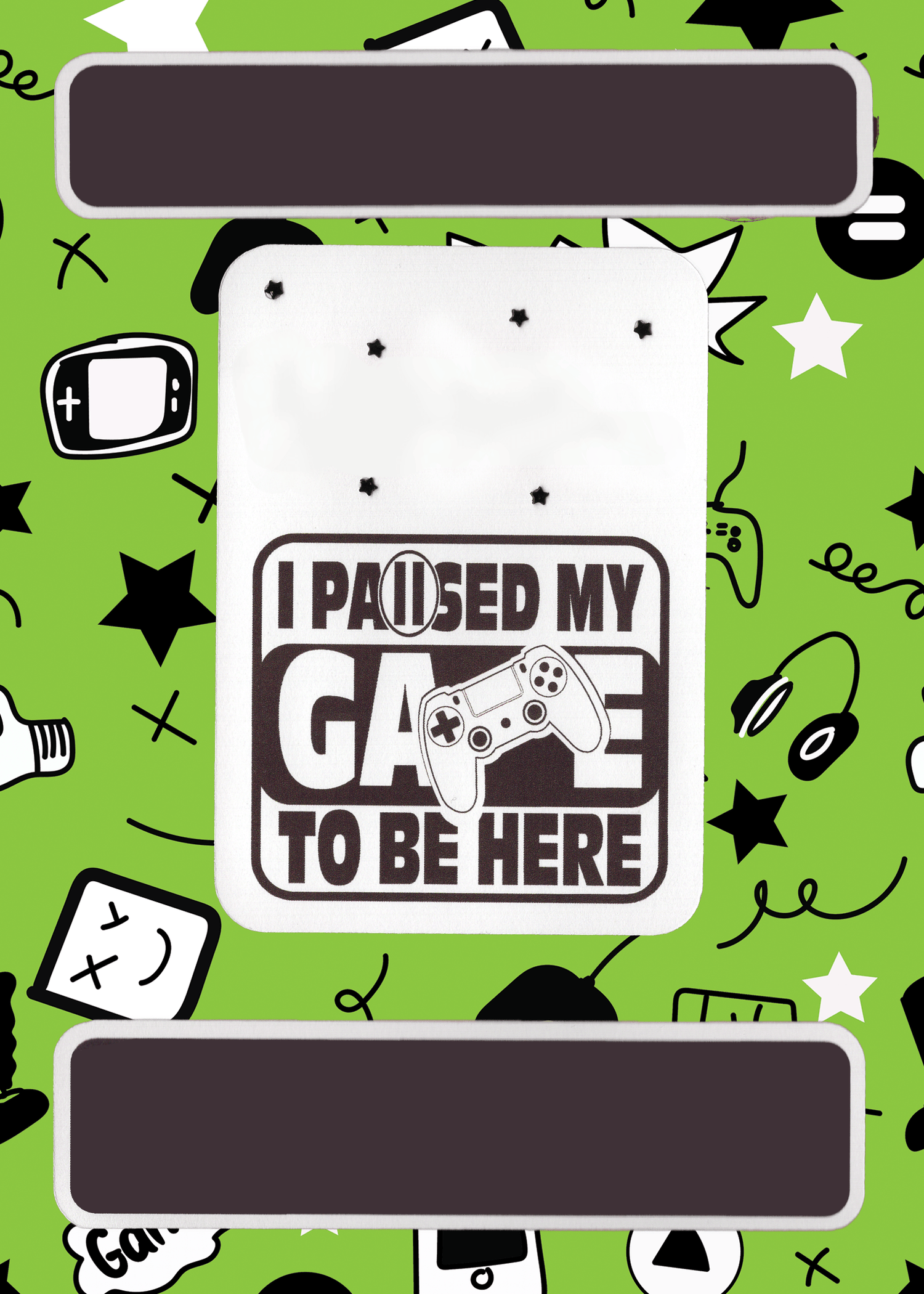 Gamer - I paused my game Greeting Card