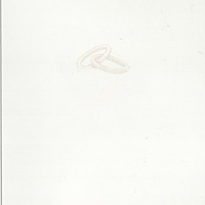 wedding rings on inside of personalised handmade wedding card