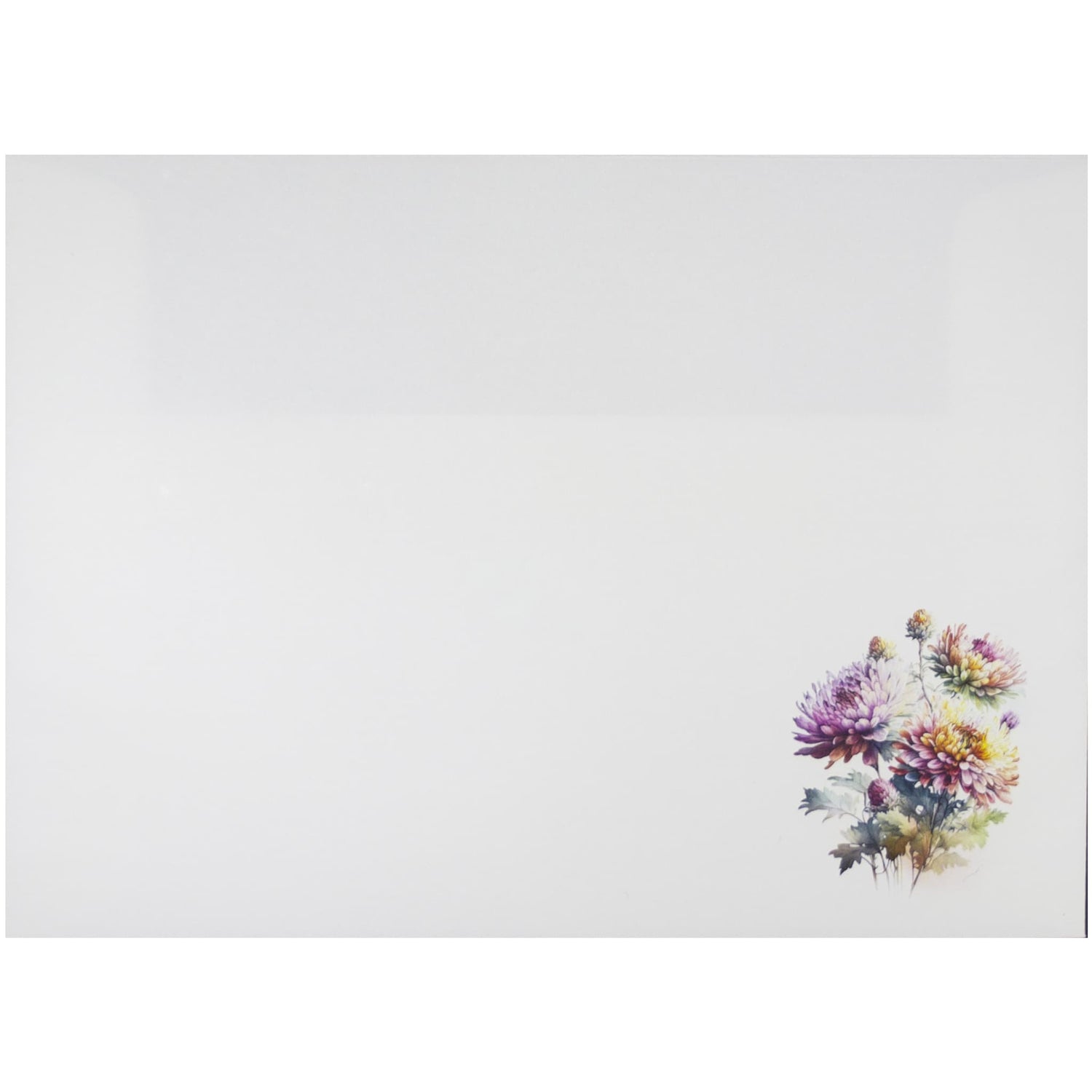 Handmade Personalised Mothers Day Chrysanthemum 001 Greeting Card